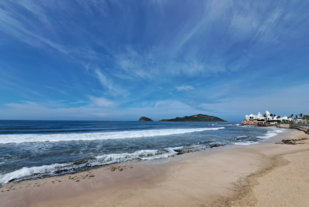 Mar en Mazatlán.