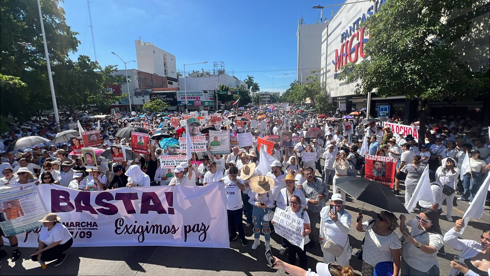 Megamarcha paz Culiacán