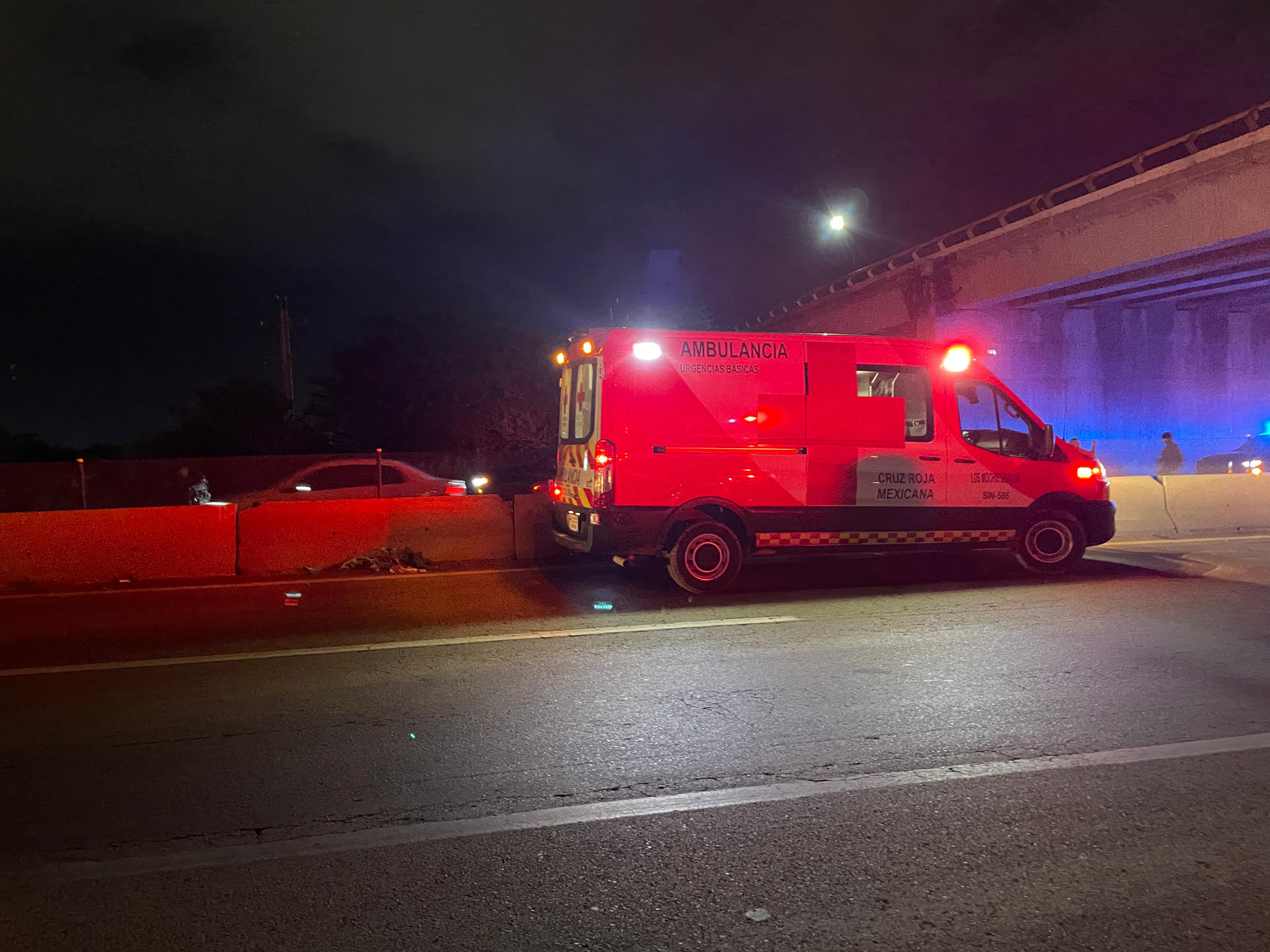 Motociclista pierde la vida al ser alcanzado por un vehículo en la México 15, en Los Mochis