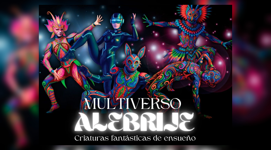 Poster de la obra Multiverso Alebrije, Criaturas Fantásticas de Ensueño.