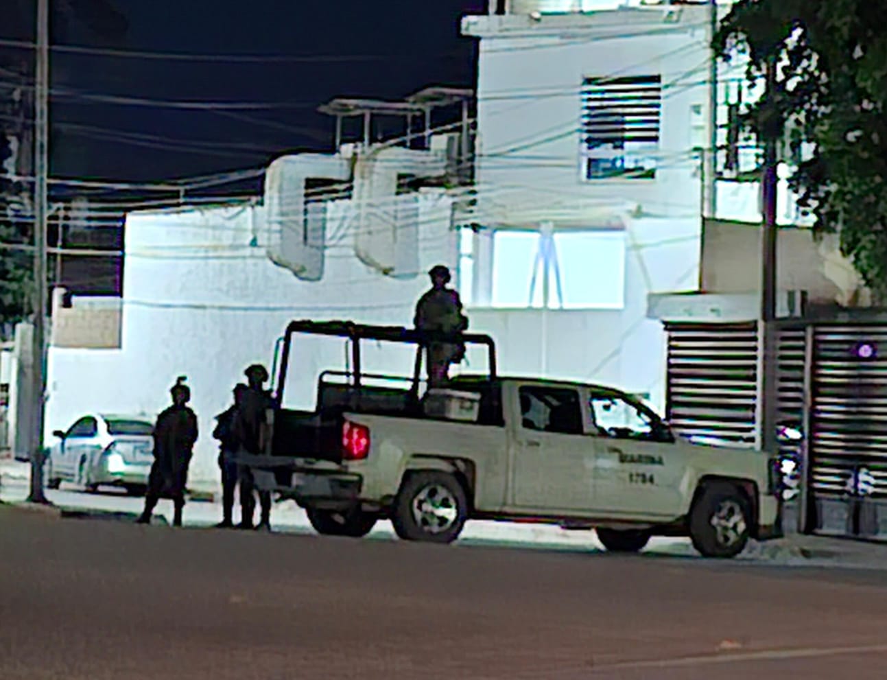 Operativos de la Semar durante la madrugada en Guasave fueron por reporte de sujetos armados