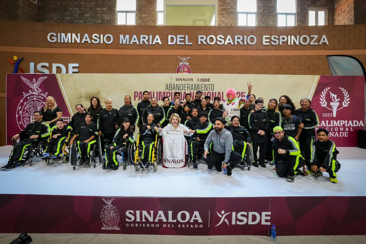 Representantes de Sinaloa en la Paralimpiada Nacional Conade 2025.