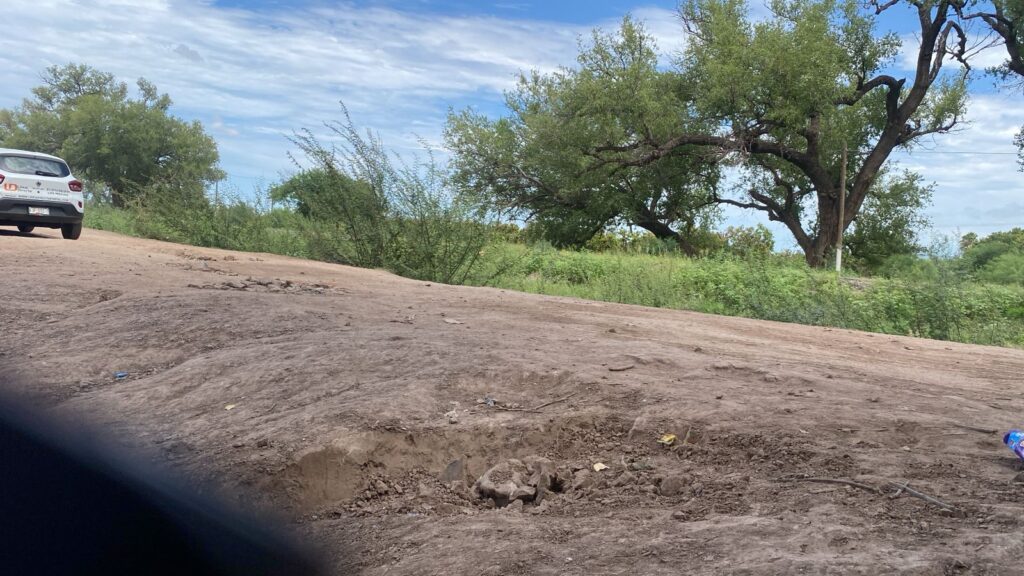 Piden balastre en la comunidad de Agua Nueva, Ahome