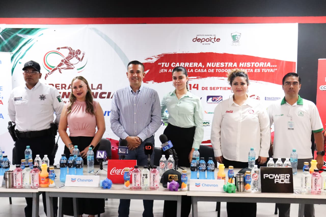 Reiteran en Ahome la invitación a la Carrera de la Independencia 2025