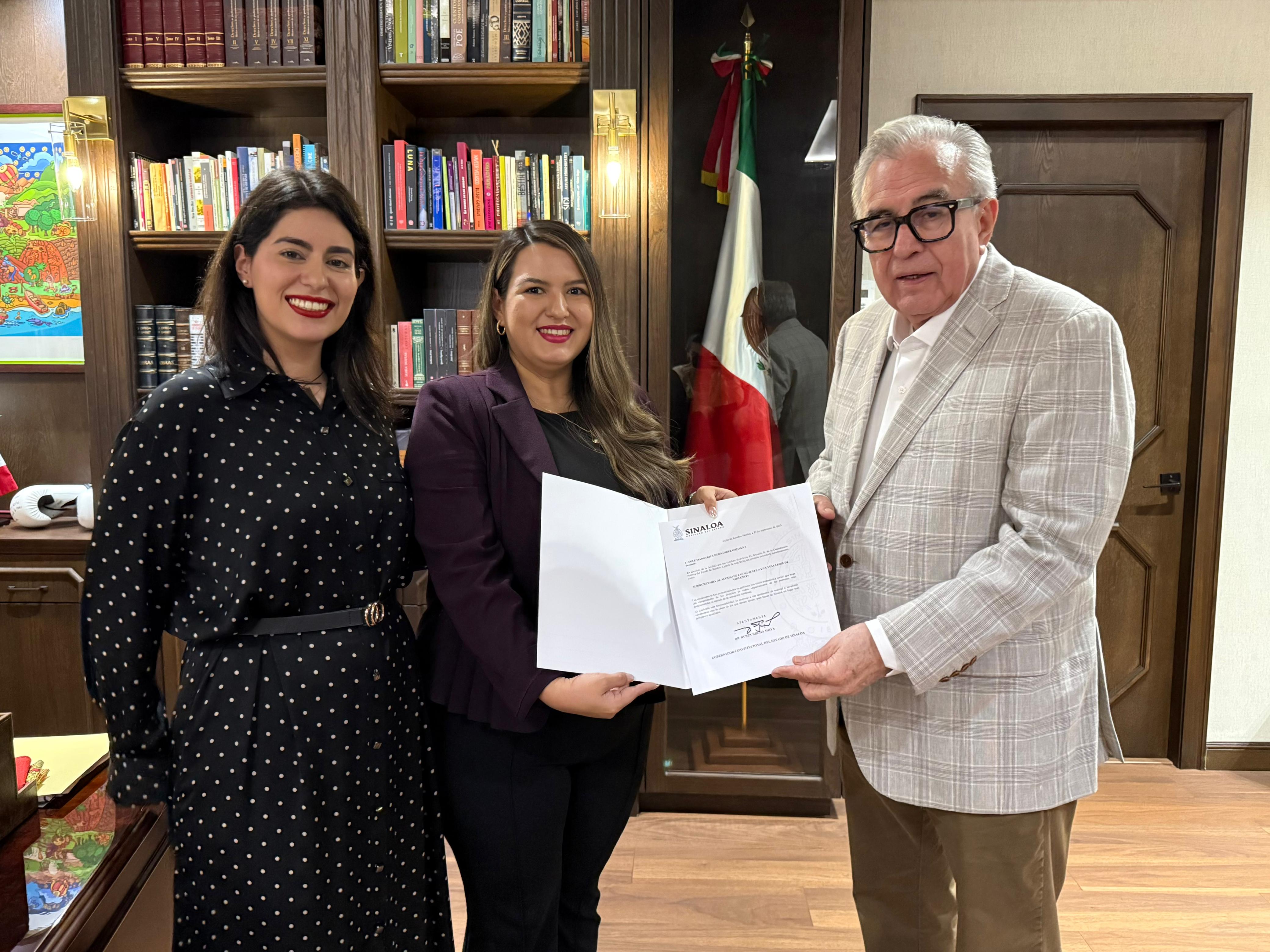 Nombran a Eglé Margarita Hernández Grijalva como nueva subsecretaria de Acceso de las Mujeres a una Vida Libre de Violencia