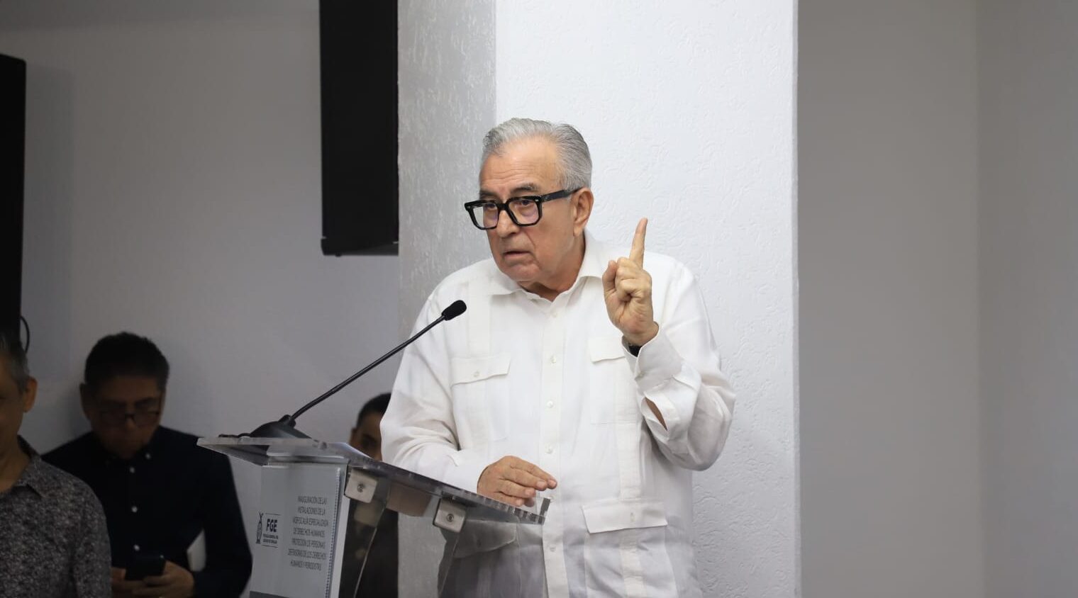 Rocha Moya confirma familias desplazadas por la inseguridad en Tepuche y Caminahuato, Culiacán