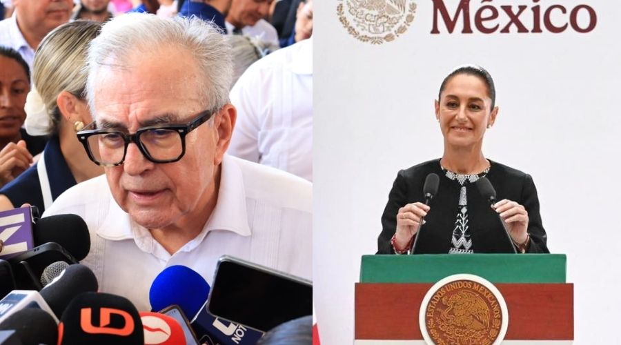 Rocha destaca respaldo de Sheinbaum para Sinaloa