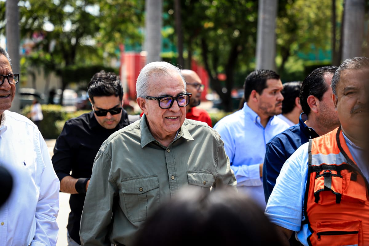 Rubén Rocha Moya, gobernador de Sinaloa.
