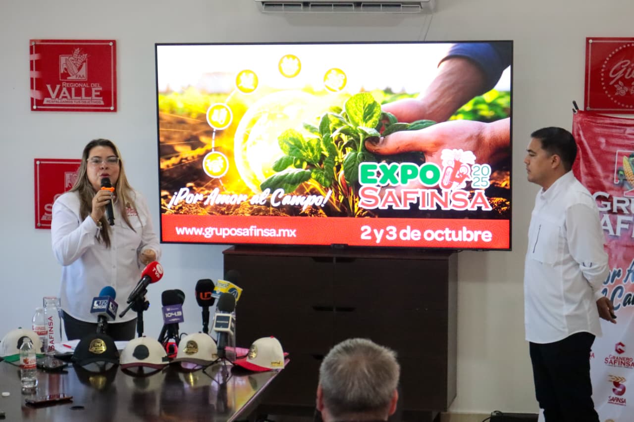 Anuncio de la Segunda Expo Safinsa 2025.