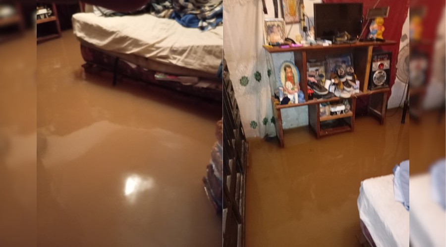 Familias de San Marcial no durmieron tras lluvias del 16 de septiembre