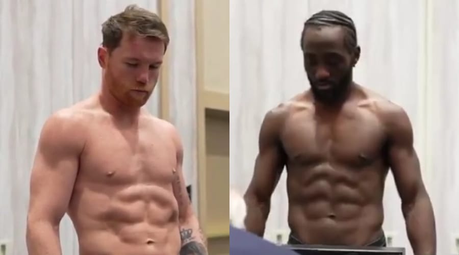 “Canelo” Álvarez y Terence Crawford