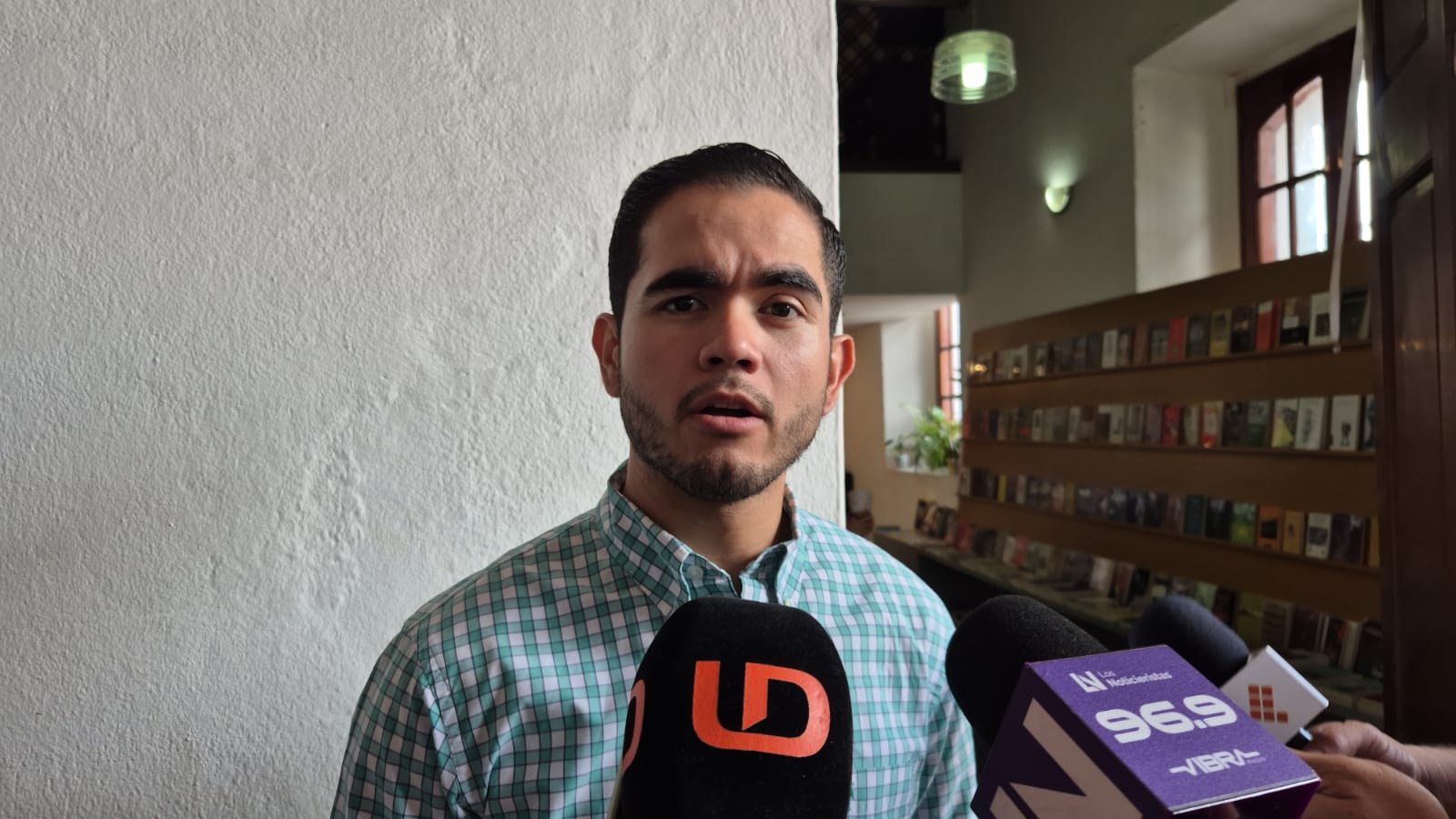Saúl Meza, director del Instituto Sinaloense de la Juventud