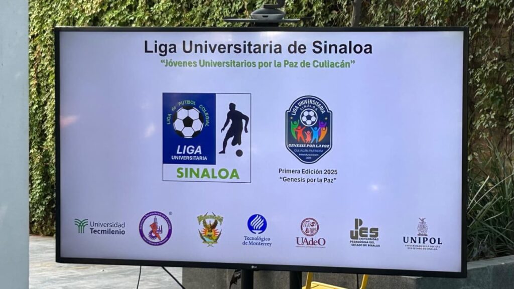 Se anuncia la primera Liga de Futbol Universitaria en Sinaloa y apunta a ser histórica