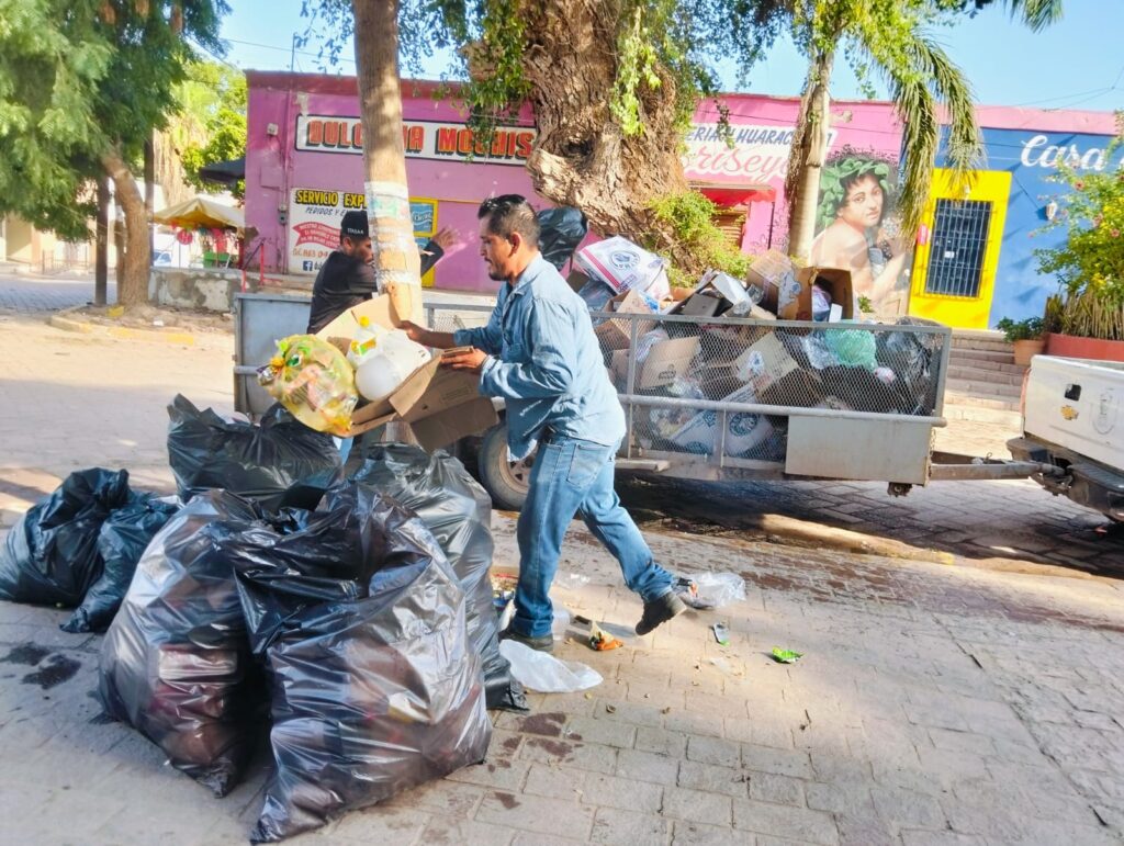 Seguirá la recolección de basura en Ahome durante días patrios