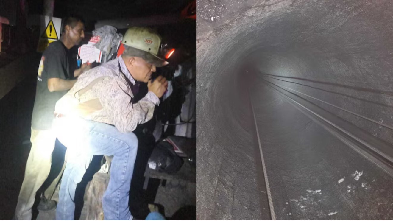 Seis mineros quedan atrapados en mina de Coahuila por fallo técnico