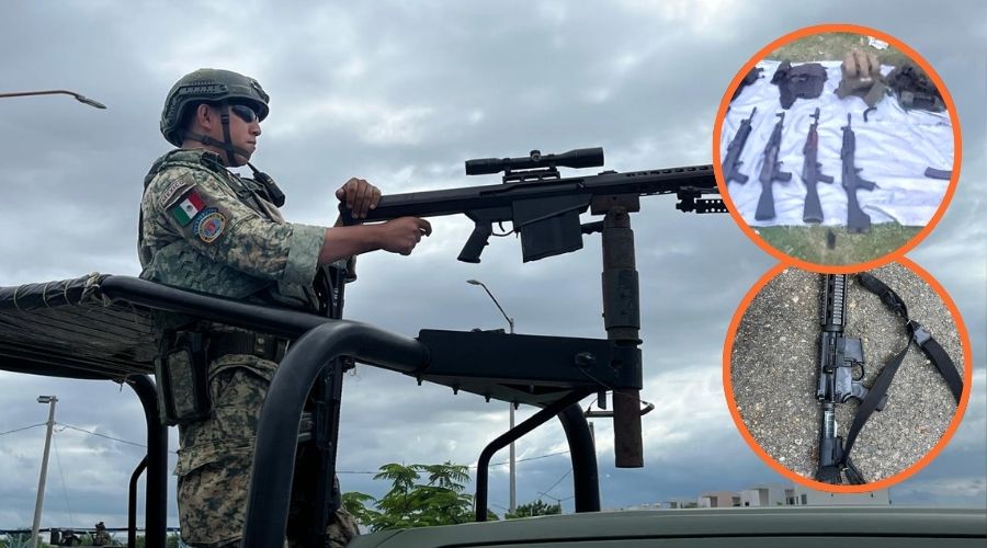 Sujeto armado despoja un vehículo en la Mazatlán-Durango