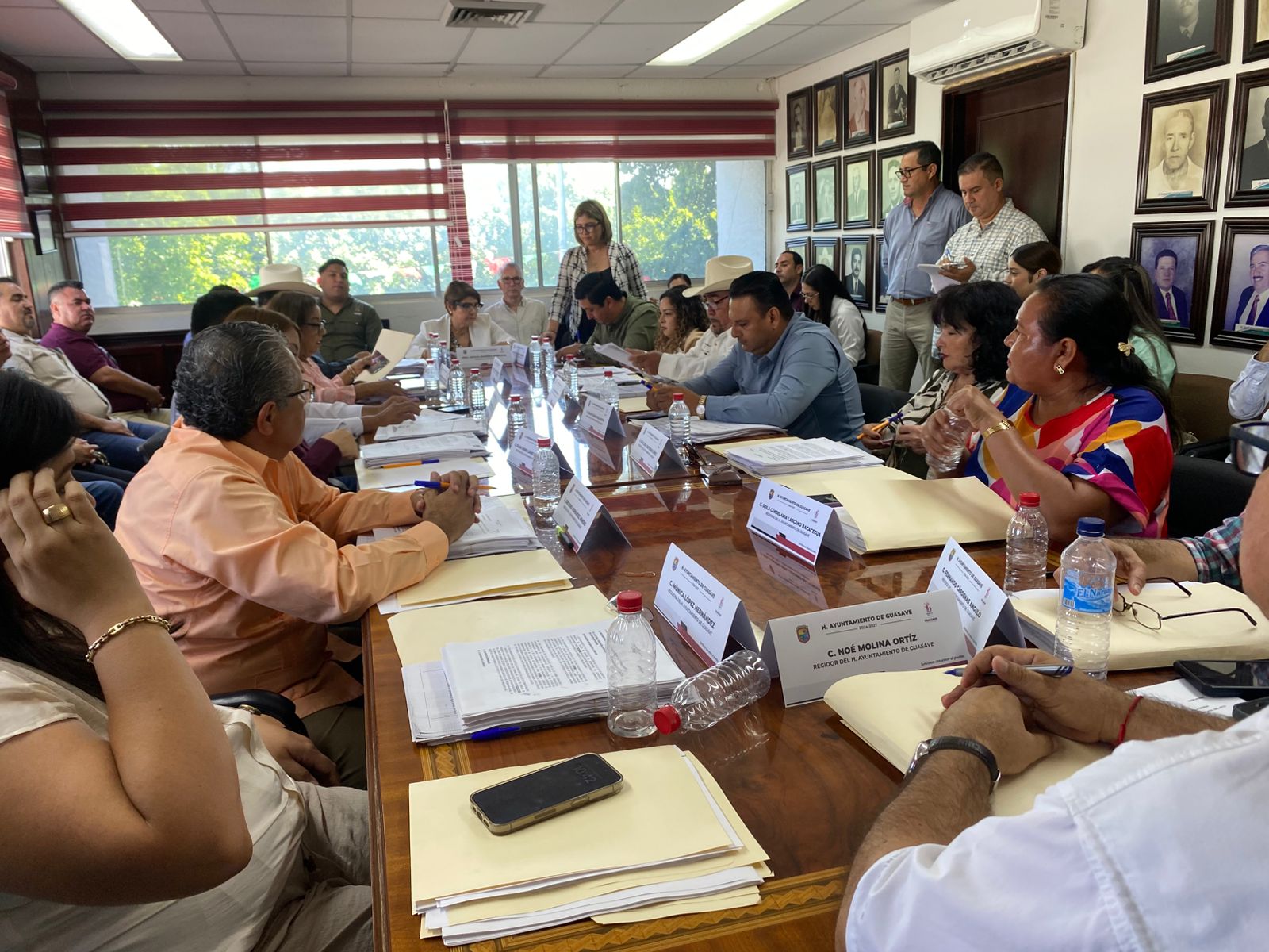 Suspenden actividades y cierran oficinas por apagones en el Palacio Municipal de Guasave