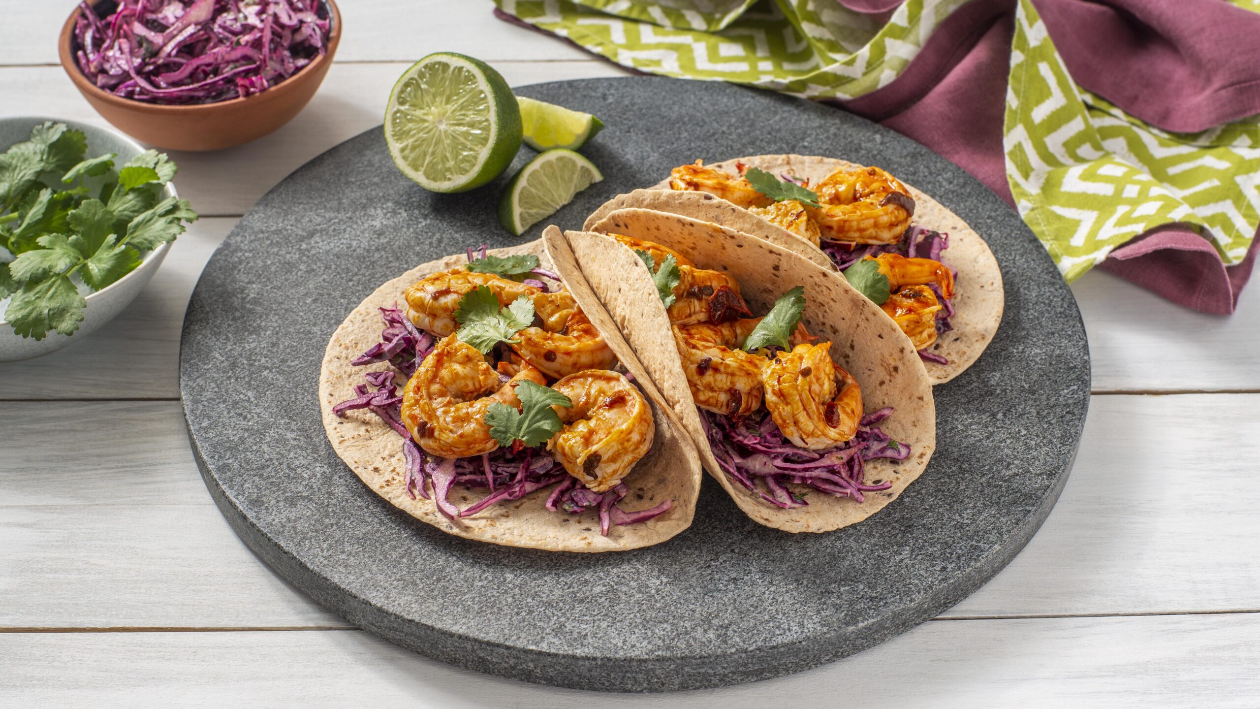 Tacos de camarón