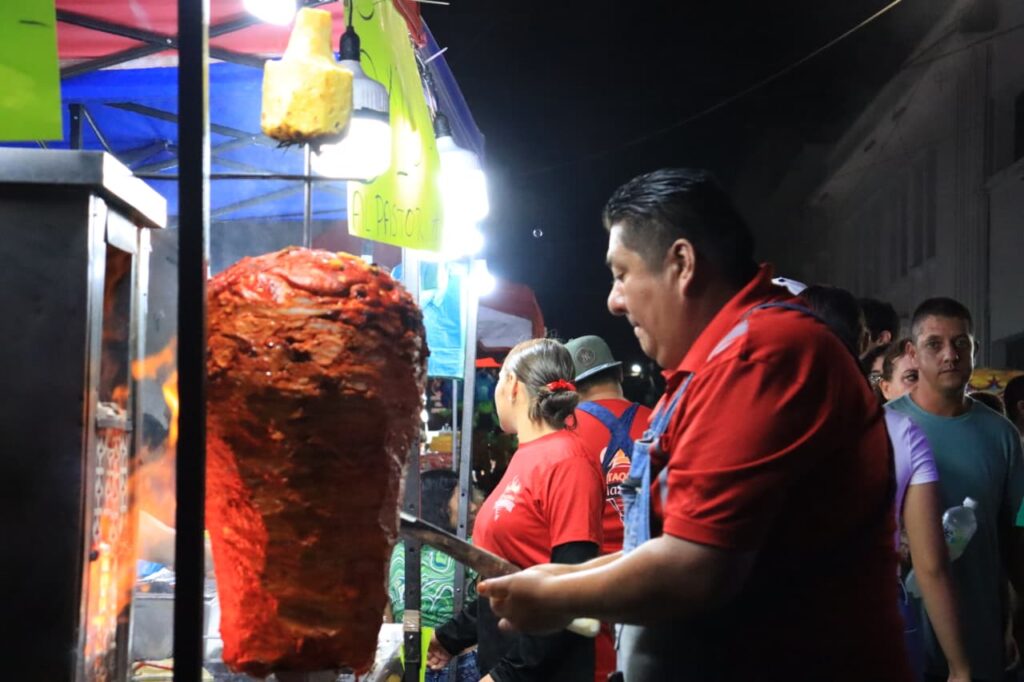 Tacos al pastor en Mazatlán
