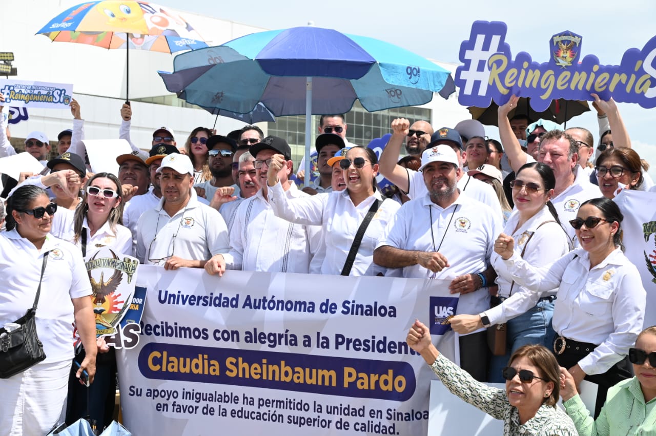 UAS respalda a Sheinbaum en Sinaloa y apuesta por corresponsabilidad educativa