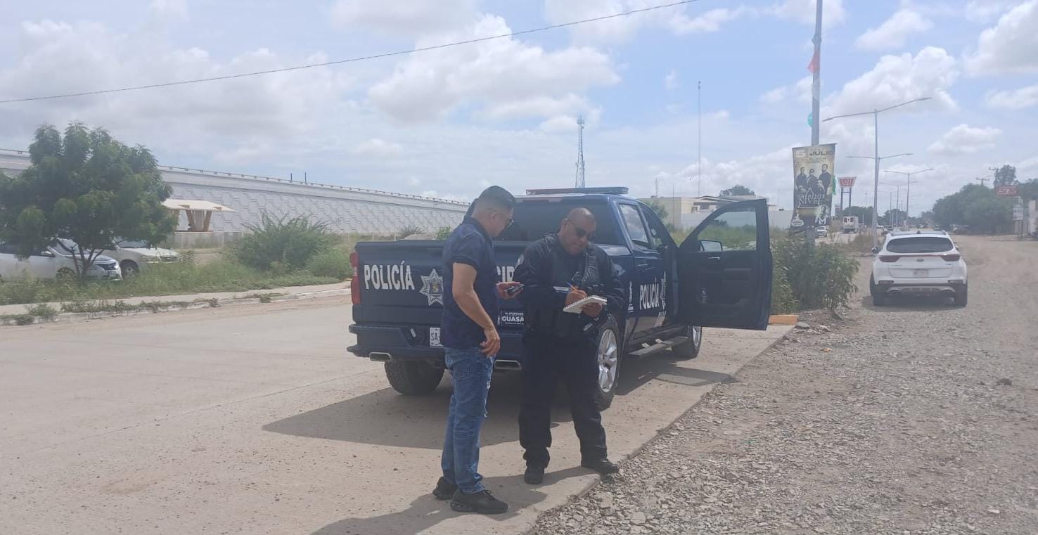 Robo de camioneta en Guasave
