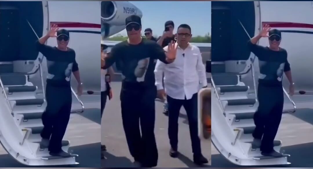 Ya está Chayanne en tierra cañera para su concierto el martes