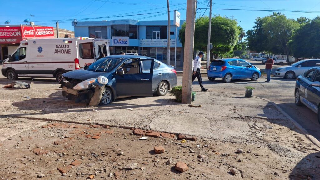 accidente en Los Mochis