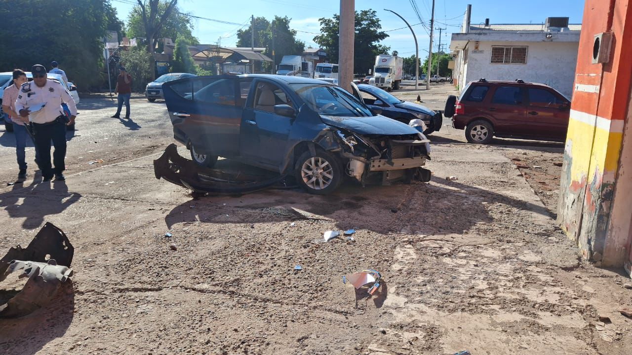 accidente en Los Mochis