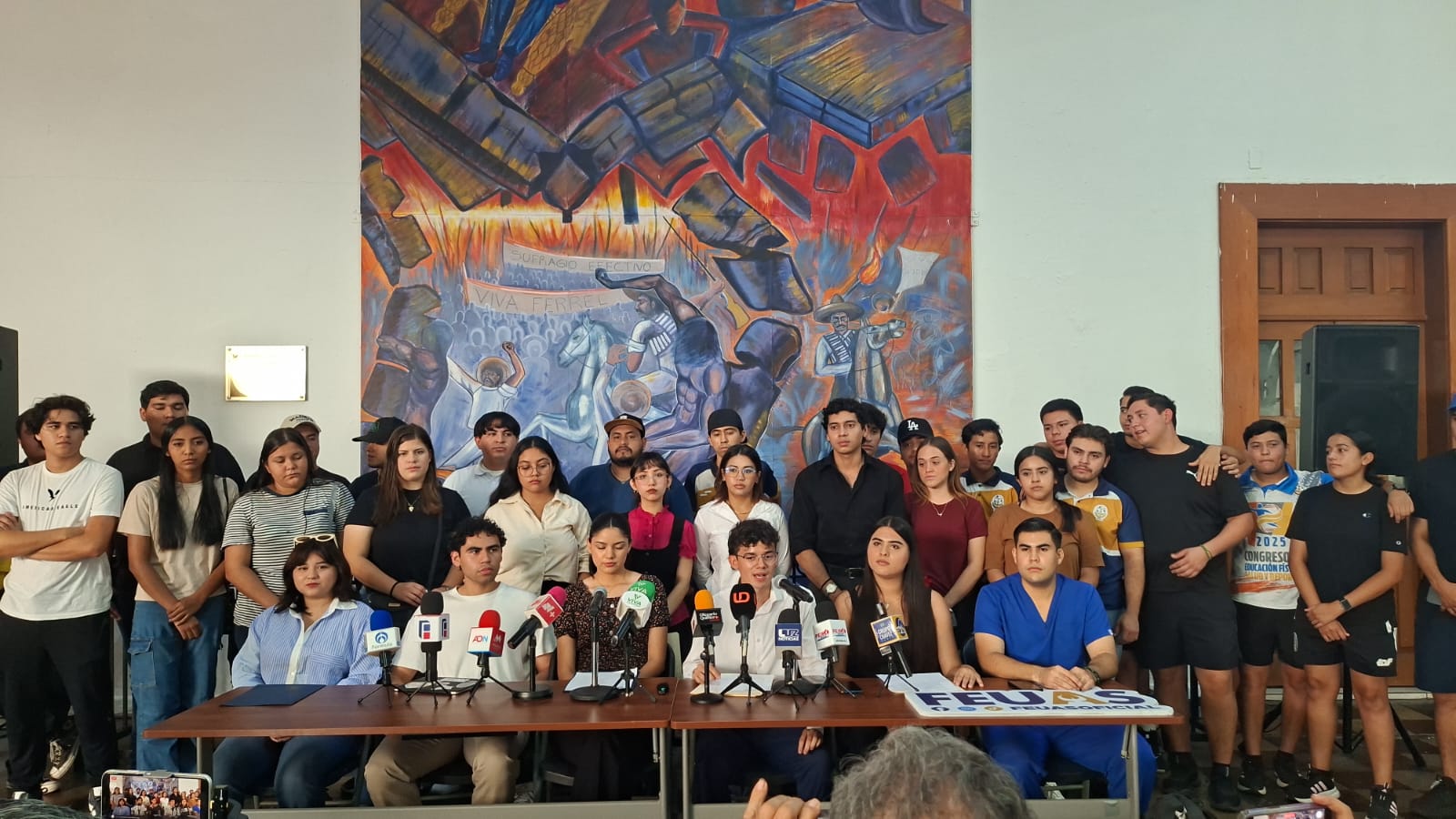 Estudiantes de la UAS anuncian marcha