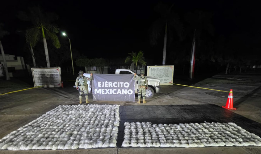 Grupo Interinstitucional asegura 300 kilogramos de crystal