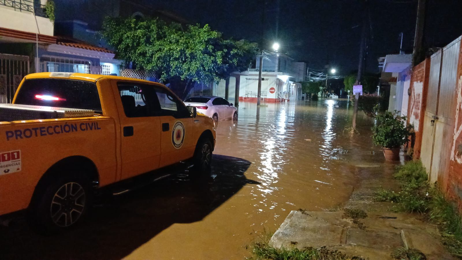 Damnificados por lluvias en Mazatlán