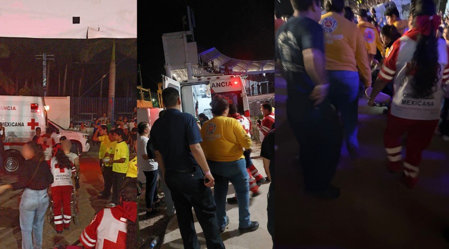 29 personas recibieron apoyo en el concierto de Chayanne en Los Mochis