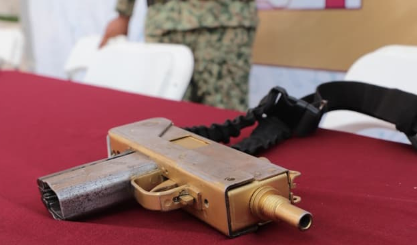 Subametralladora calibre 9 milímetros