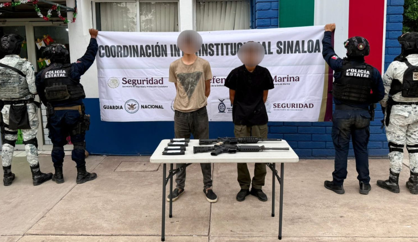 Autoridades detienen a dos hombres