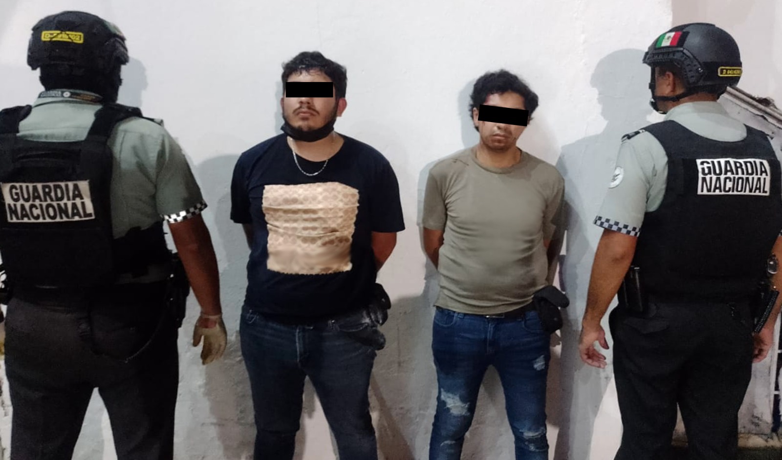 Armas de fuego y cargadores asegurados