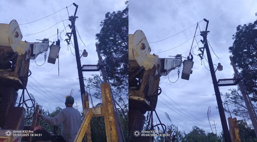 falla eléctrica