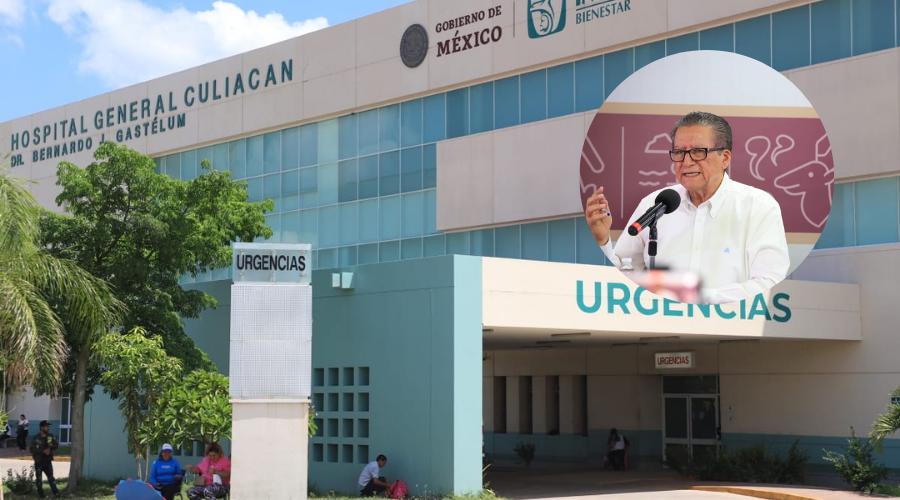 Medidas de seguridad en el Hospital General de Culiacán