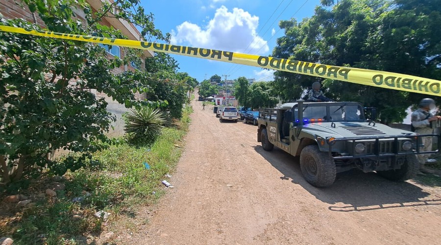 El cuerpo estaba en una esquina de la colonia Francisco Alarcón Fragoso
