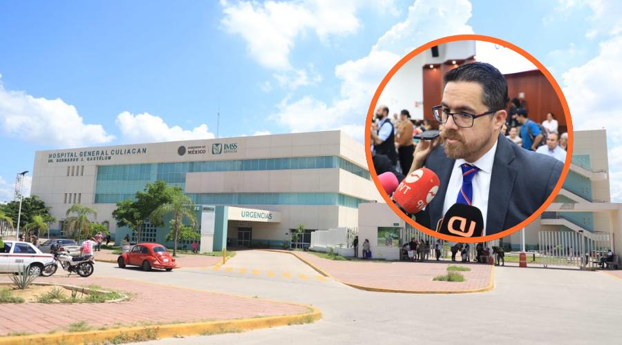 Medidas de seguridad en el Hospital General de Culiacán