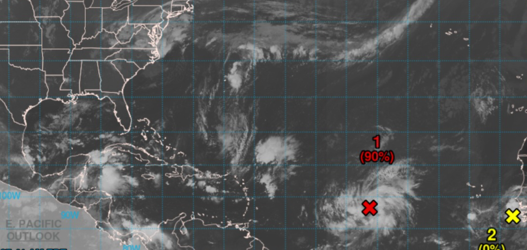 tormentas en el atlántico