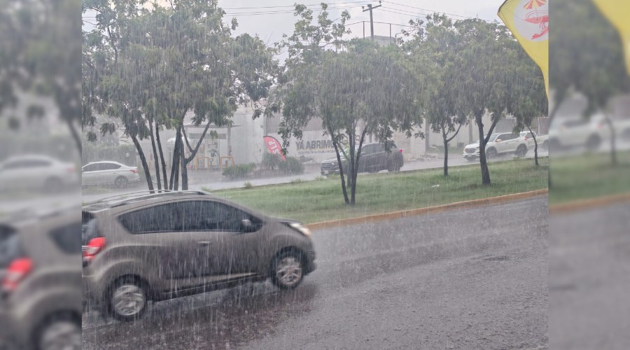 Tarde lluviosa en Culiacán