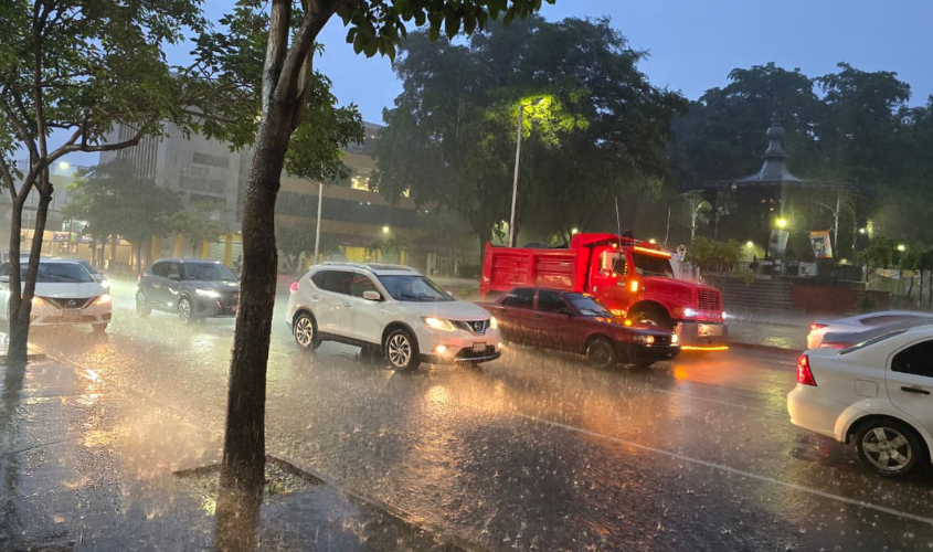 Lluvia en Culiacán