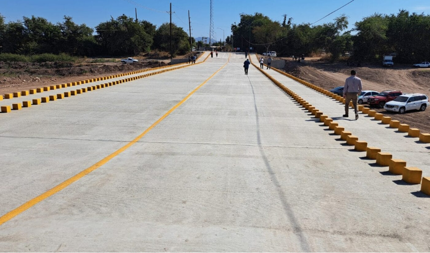 Malecón del río Évora en Guamúchil
