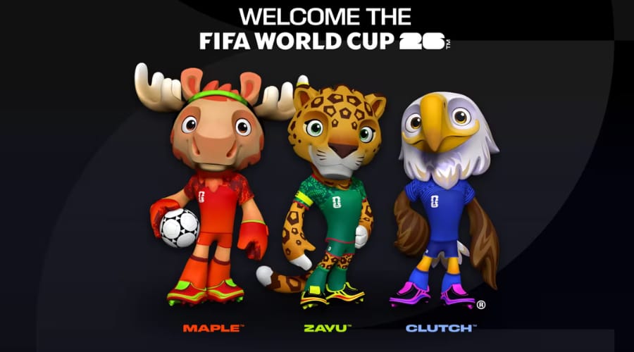 FIFA revela las tres mascotas para el mundial de 2026.