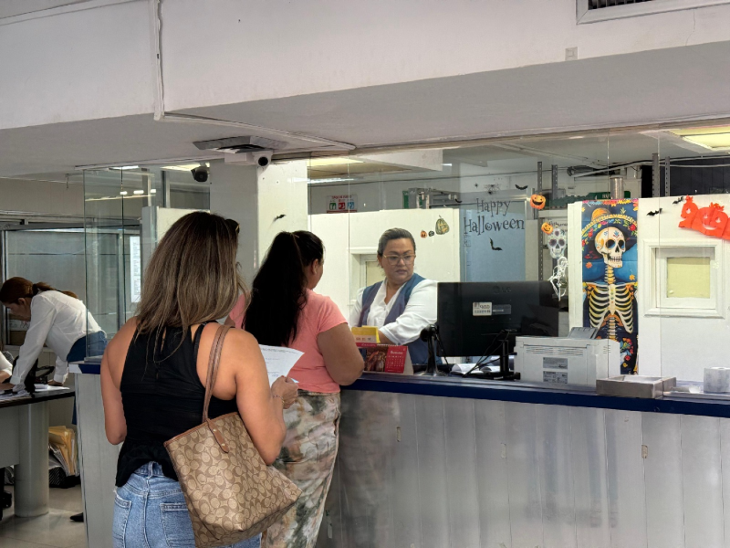 Módulo de atención a usuarios en la Jumapam