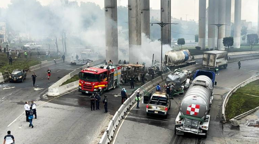 Incrementa el número de muertos tras explosión pipa de gas en Iztapalapa.