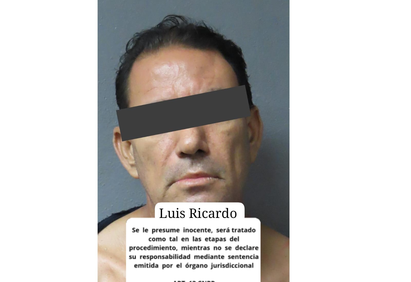 Detención de presunto culpable de daños en Mazatlán