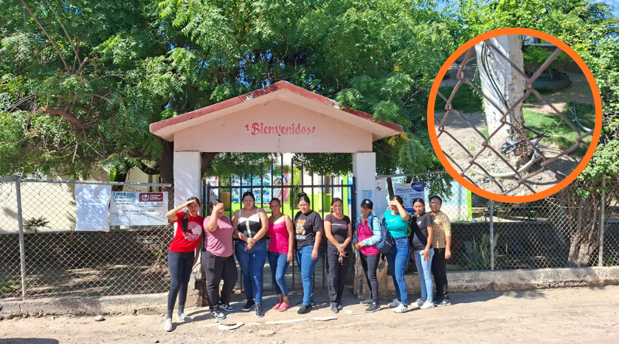 Truena sistema eléctrico en primaria de Guasave