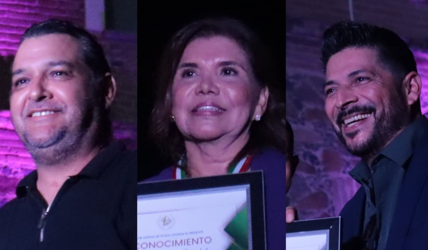 Reconocen a Connie Arámbula, Pepe Salas y Edgar Arias por su trayectoria en radiodifusión