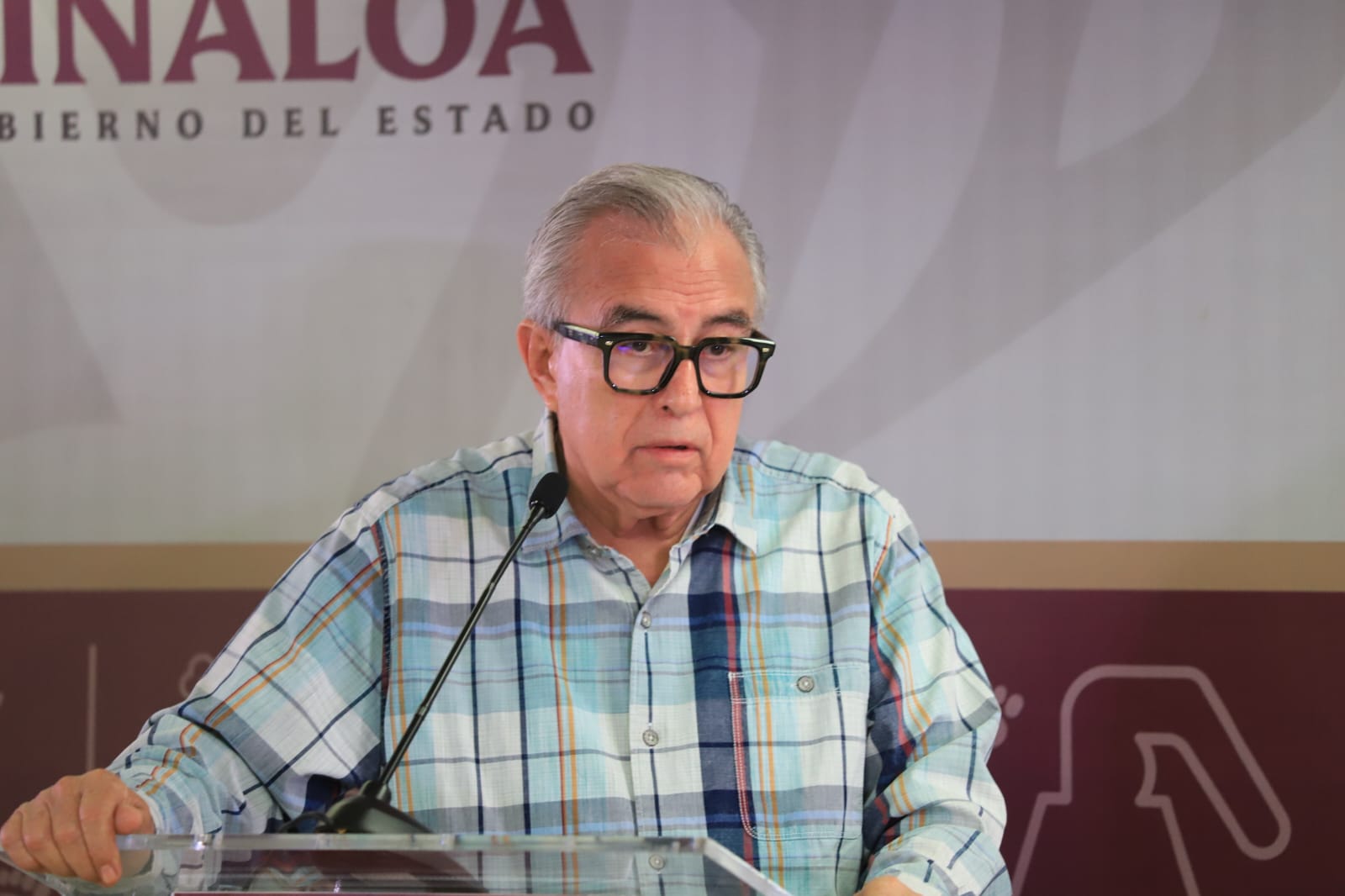 Rubén Rocha Moya, gobernador de Sinaloa en La Semanera